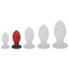 MONSTERED Plug Torsado M 10 x 5.5cm